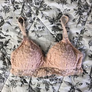 Padded Lace Racerback Bralette